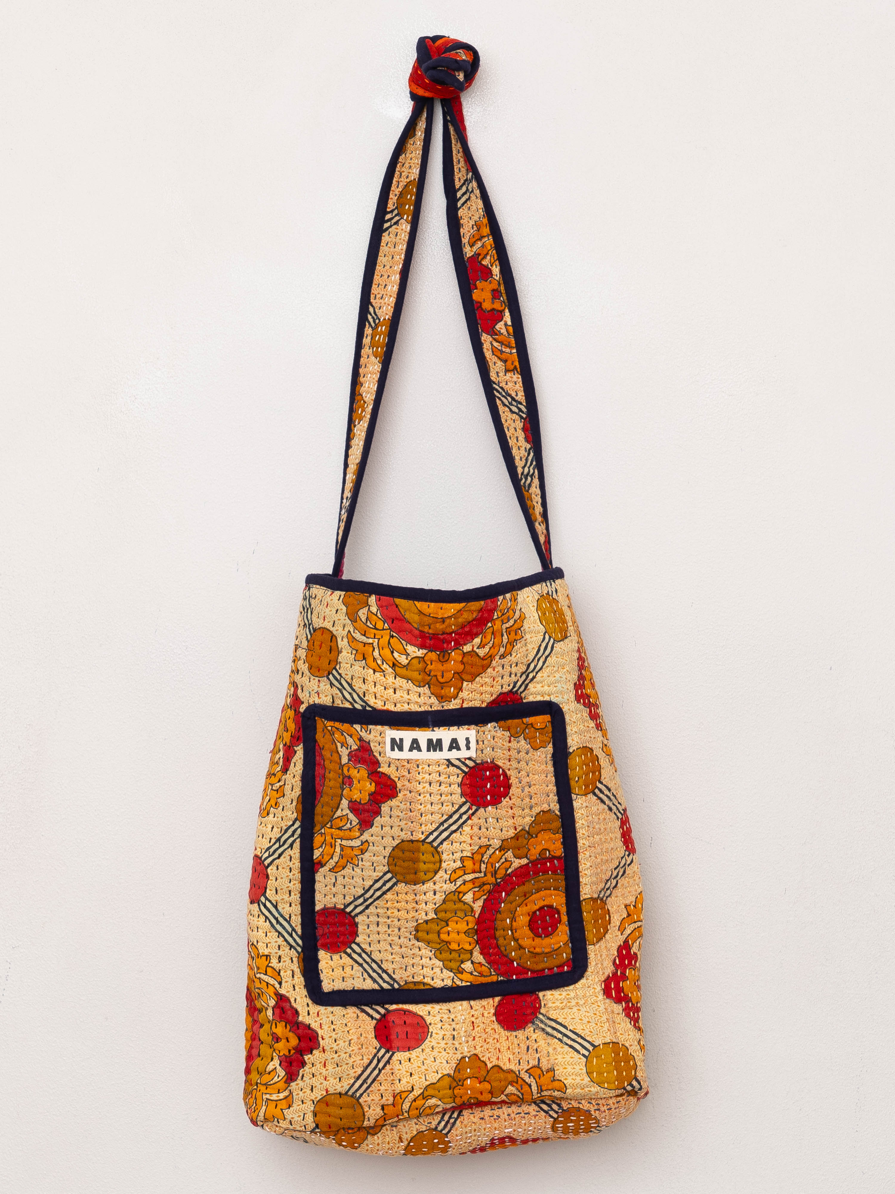The Xoti II Zero-Waste Quilted Kantha Bag