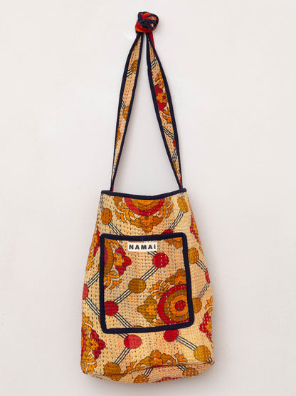 The Xoti II Zero-Waste Quilted Kantha Bag