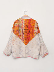 The Ladhiya Suzani Quilted Kantha Jacket