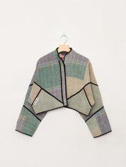 The Kaira Cropped Quilted Patchwork Kantha Jacket Wholesale