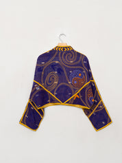 The Kaira Cropped Suzani Quilted Kantha Jacket Wholesale
