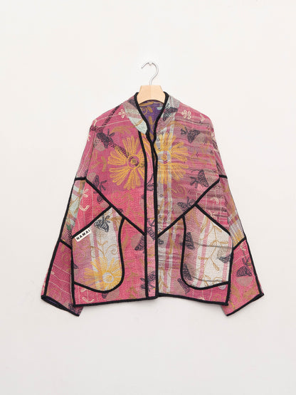 The Ladhiya Suzani Quilted Kantha Jacket