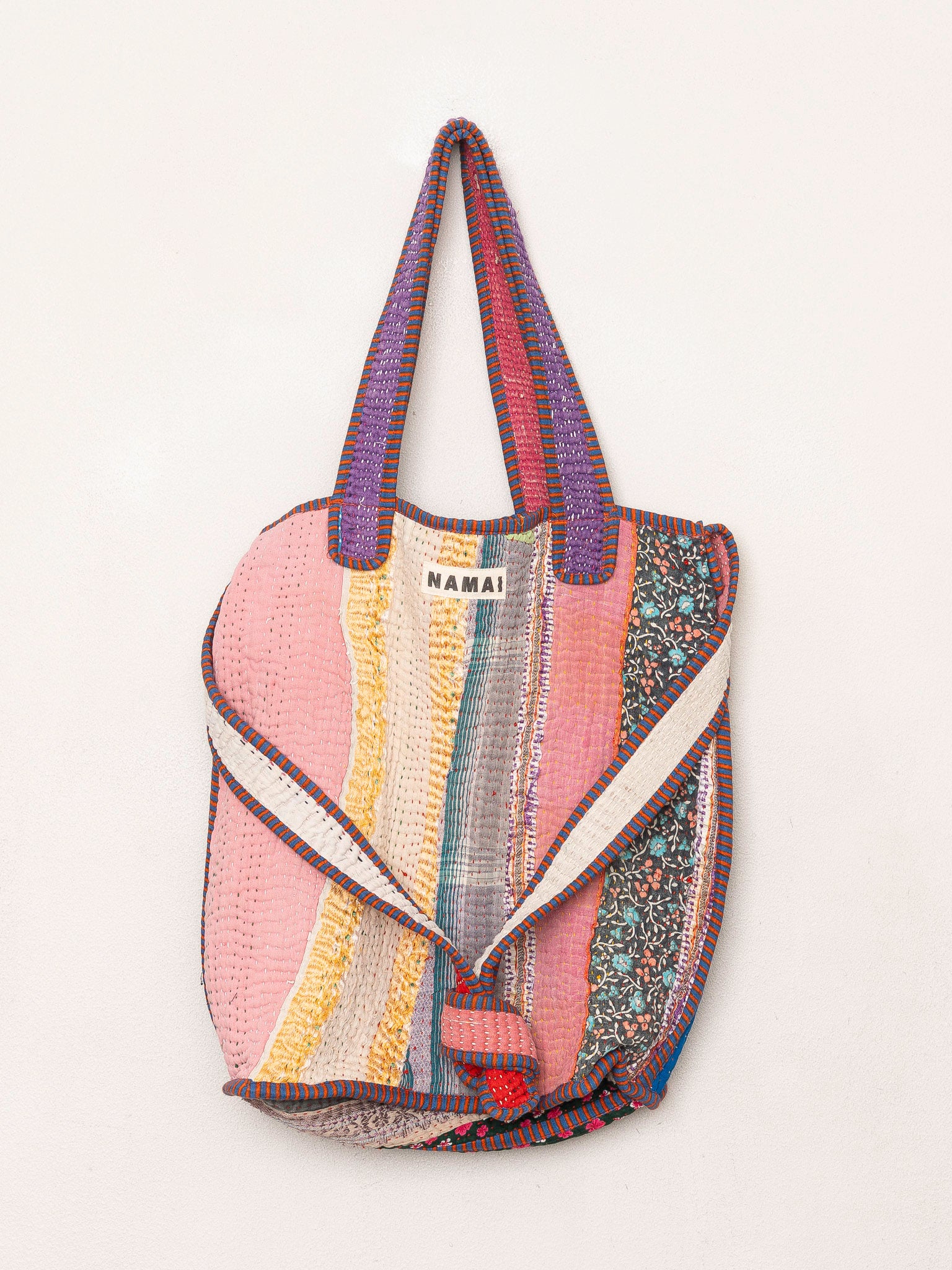 The Xoti II Zero-Waste Quilted Kantha Bag