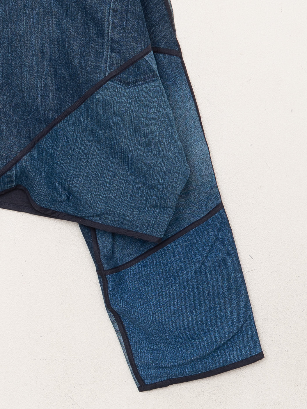 The Kaira Cropped Denim Jacket - Large