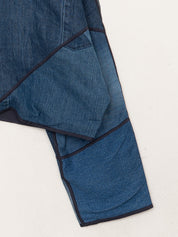 The Kaira Cropped Denim Jacket - Large