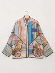 The Ladhiya Suzani Quilted Kantha Jacket
