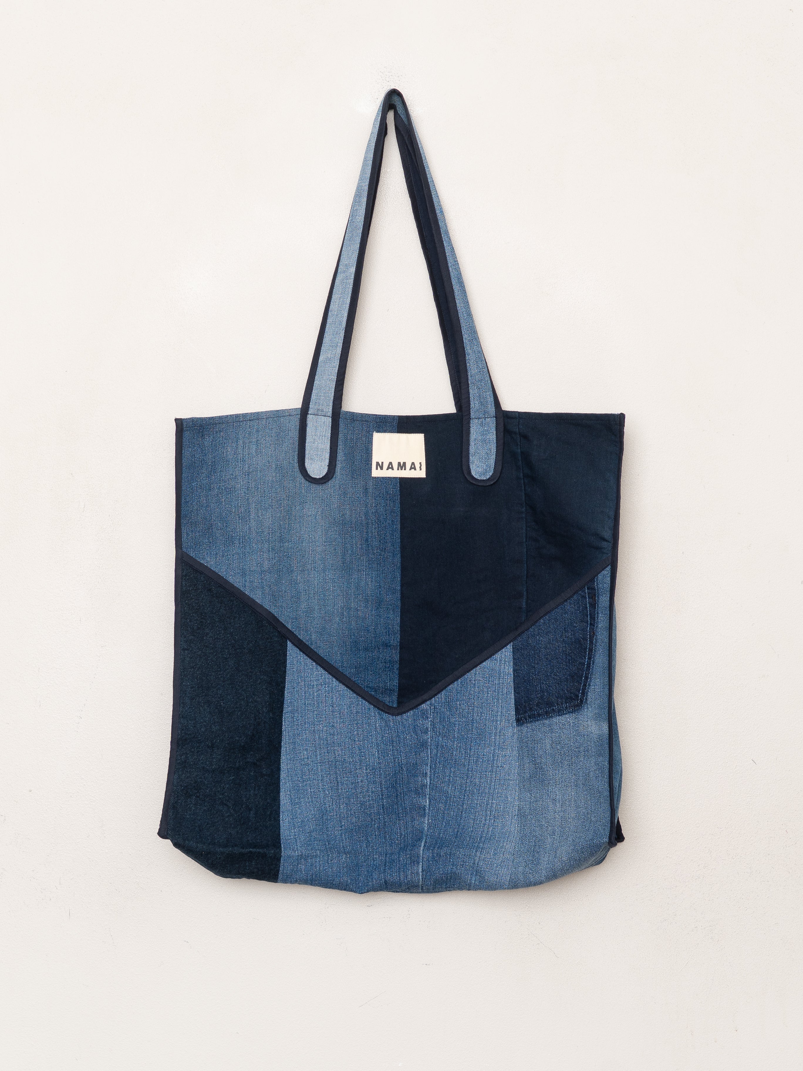 The Pasha Carryall Denim Tote Bag