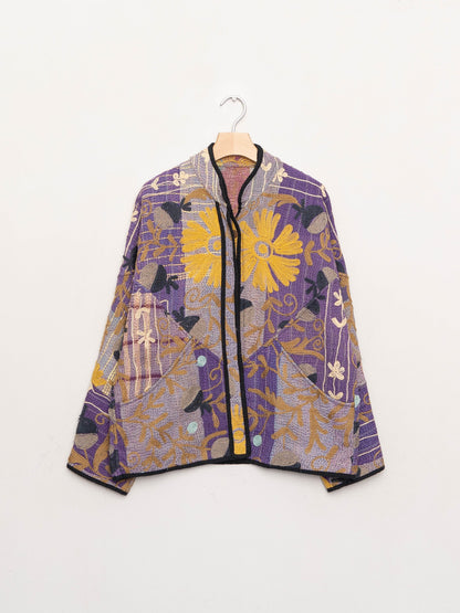 The Ladhiya Suzani Quilted Kantha Jacket