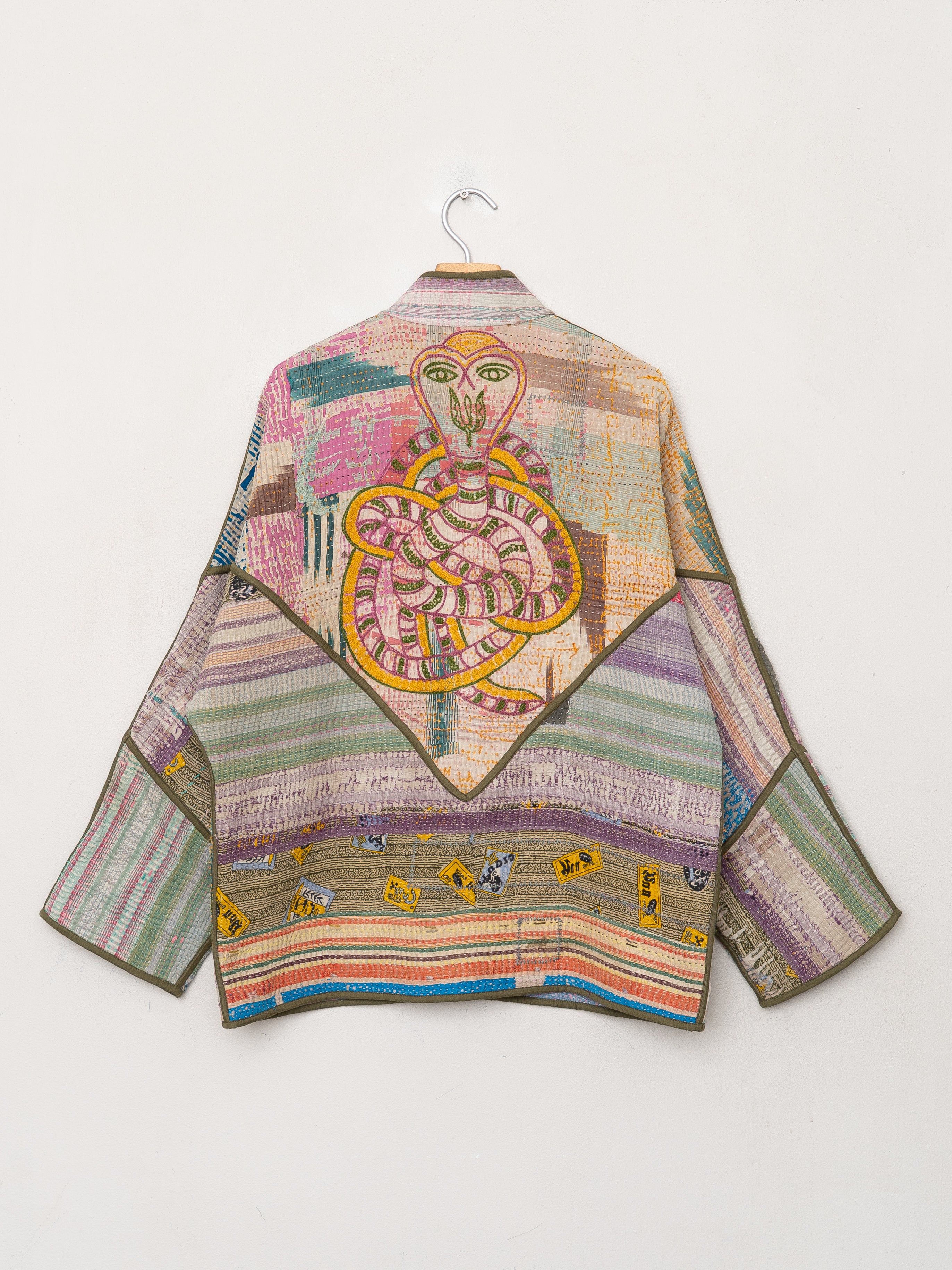 The Ladhiya Suzani Quilted Kantha Jacket