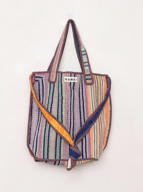 The Xoti II Zero-Waste Quilted Kantha Bag – NAMAI