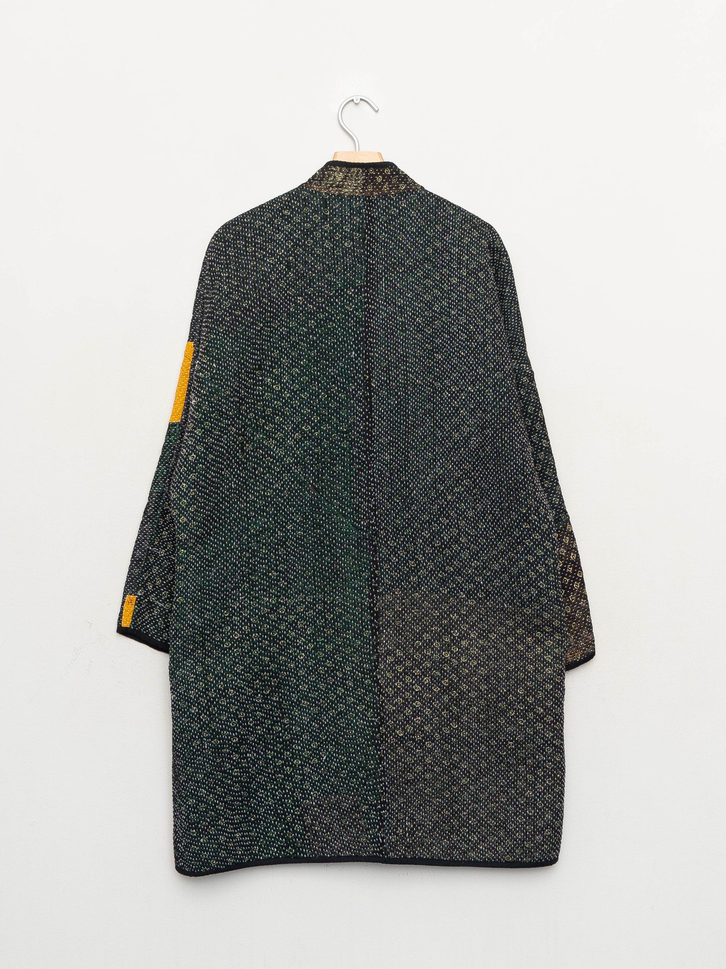 The Sai Quilted Patchwork Kantha Coat