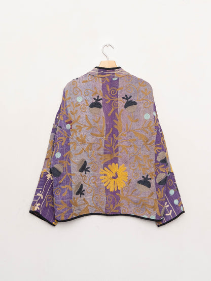 The Ladhiya Suzani Quilted Kantha Jacket