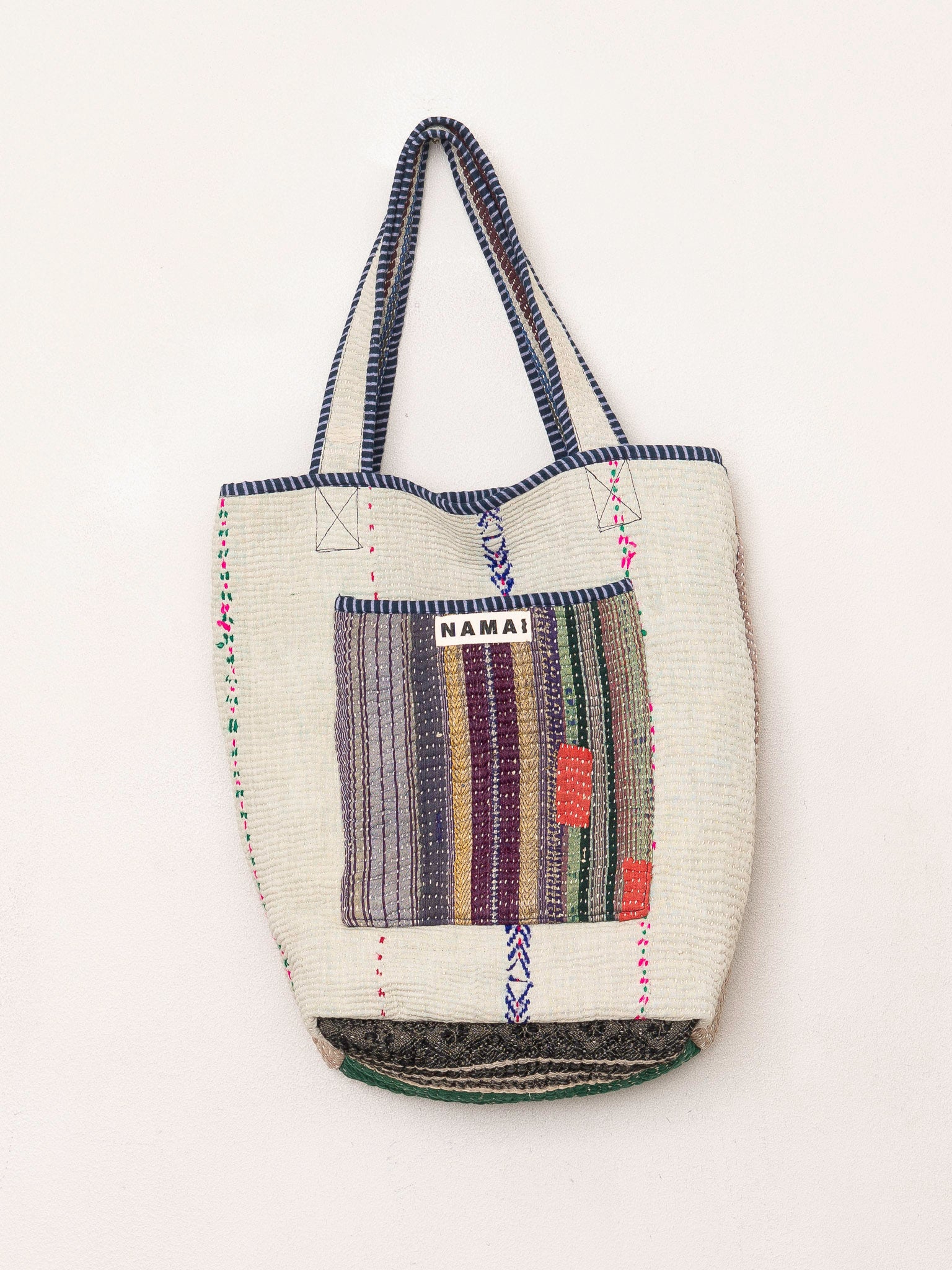 The Xoti II Zero-Waste Quilted Kantha Bag