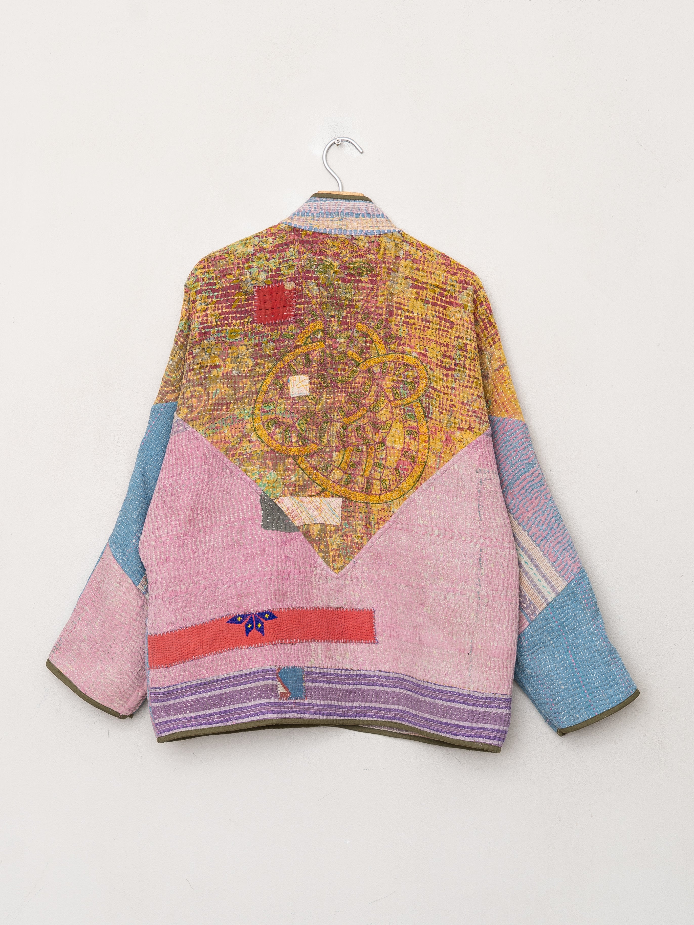 The Ladhiya Suzani Quilted Kantha Jacket