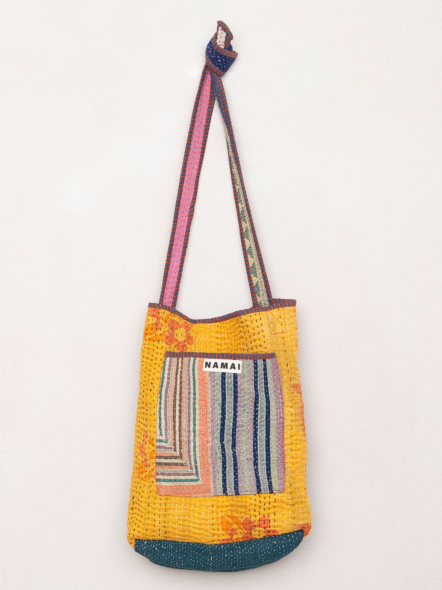 The Xoti II Zero-Waste Quilted Kantha Bag