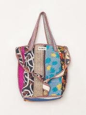 The Xoti II Zero-Waste Quilted Kantha Bag