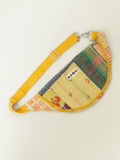 The Faiza Quilted Kantha Belt Bag