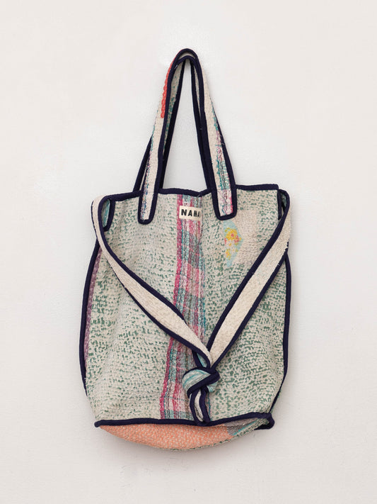 The Xoti II Zero-Waste Quilted Kantha Bag