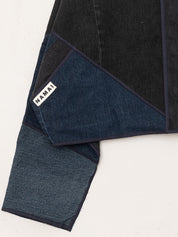The Kaira Cropped Denim Jacket - Large
