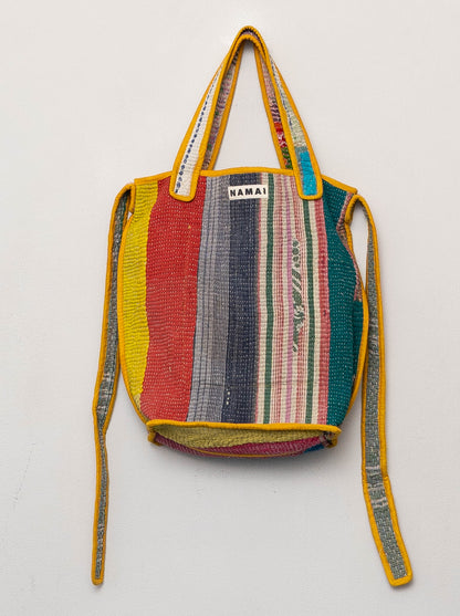 The Xoti II Zero-Waste Quilted Kantha Bag