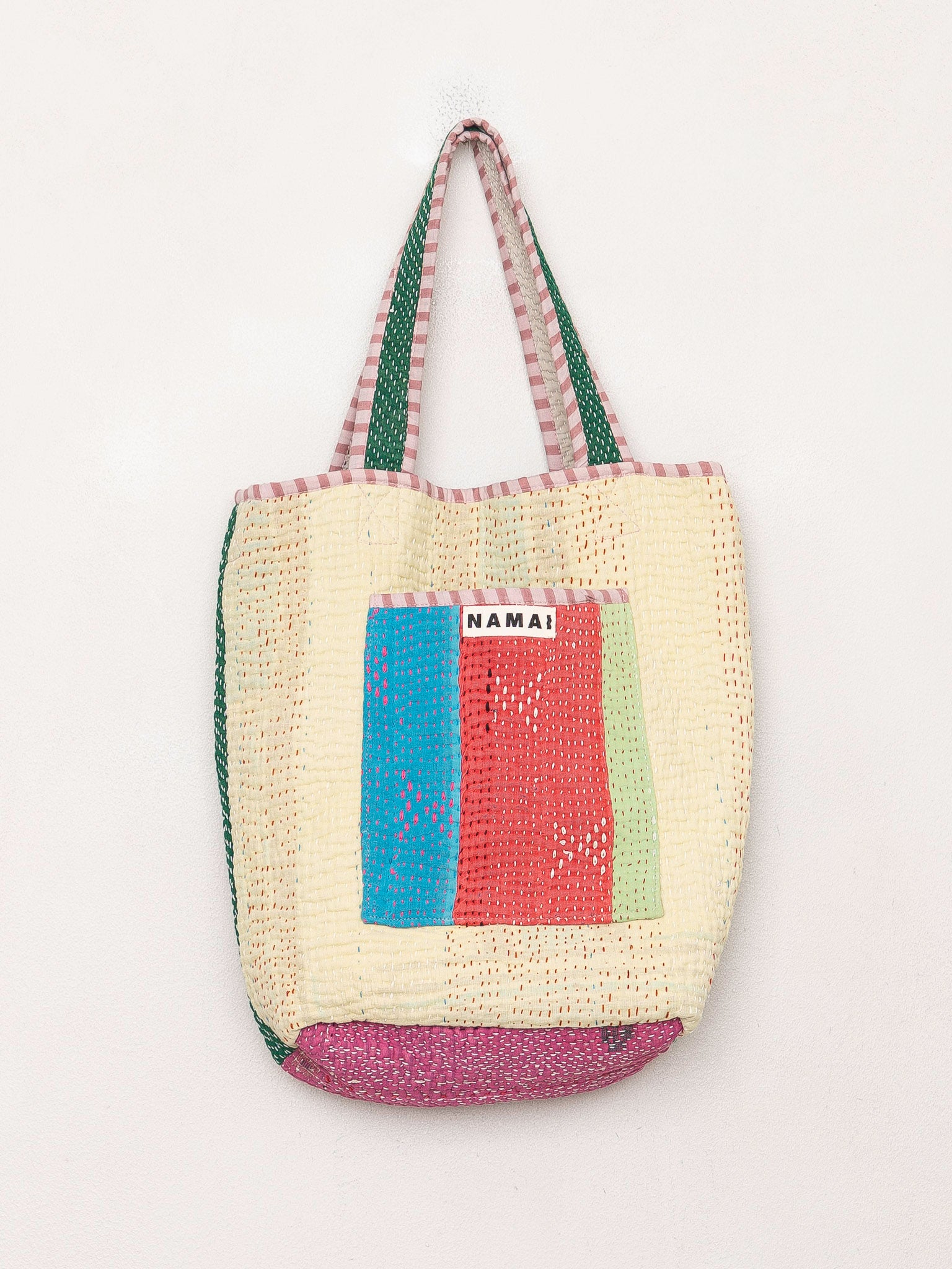 The Xoti II Zero-Waste Quilted Kantha Bag