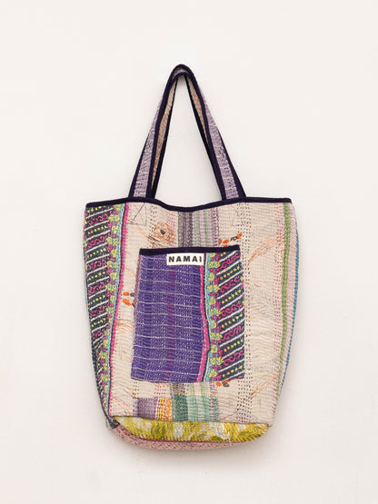 The Xoti II Zero-Waste Quilted Kantha Bag