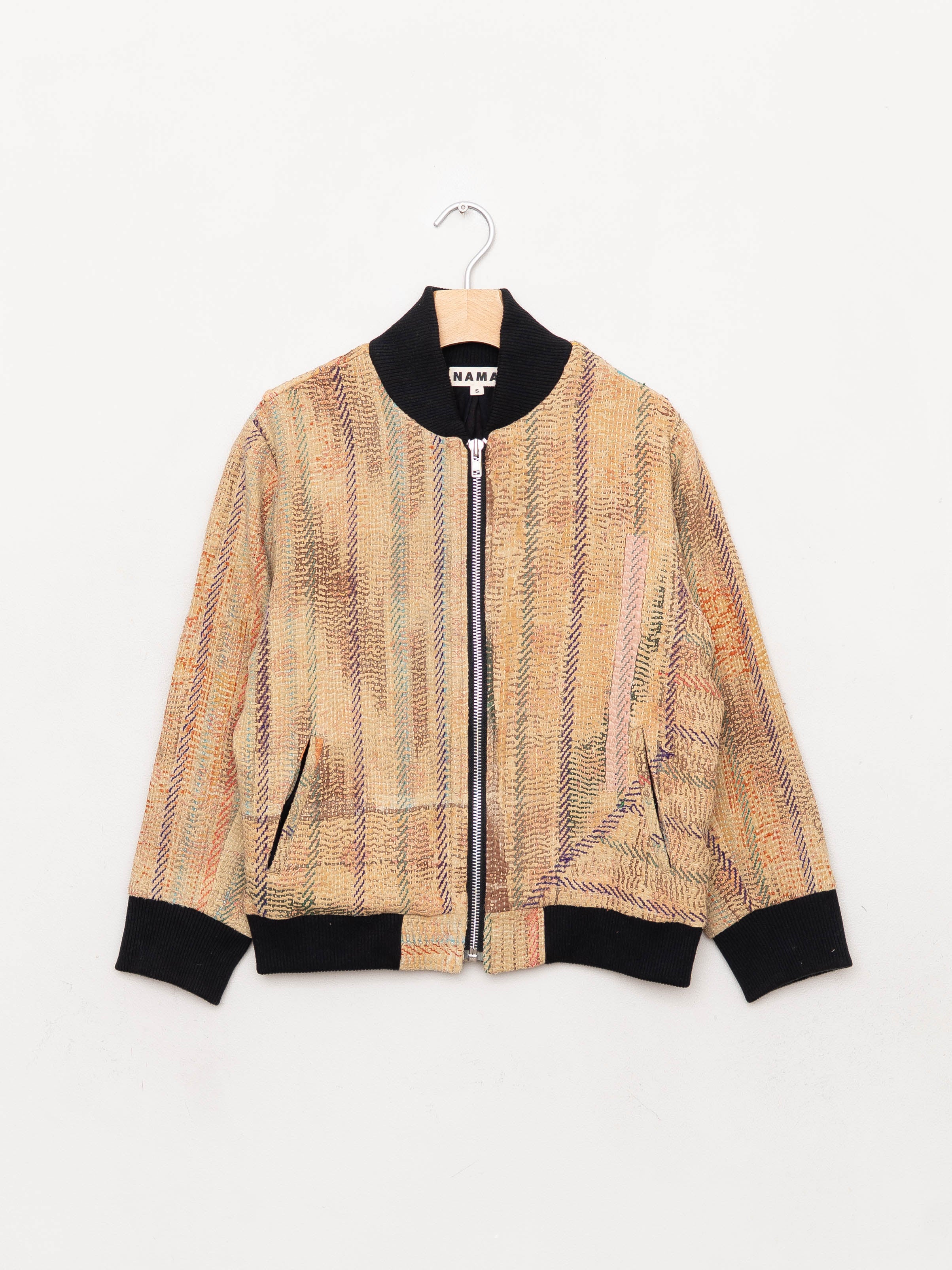 The Veda Quilted One-of-a-Kind Bomber Jacket - Small