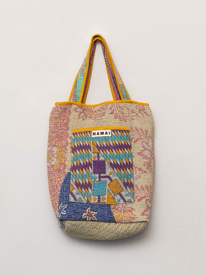 The Xoti II Zero-Waste Quilted Kantha Bag