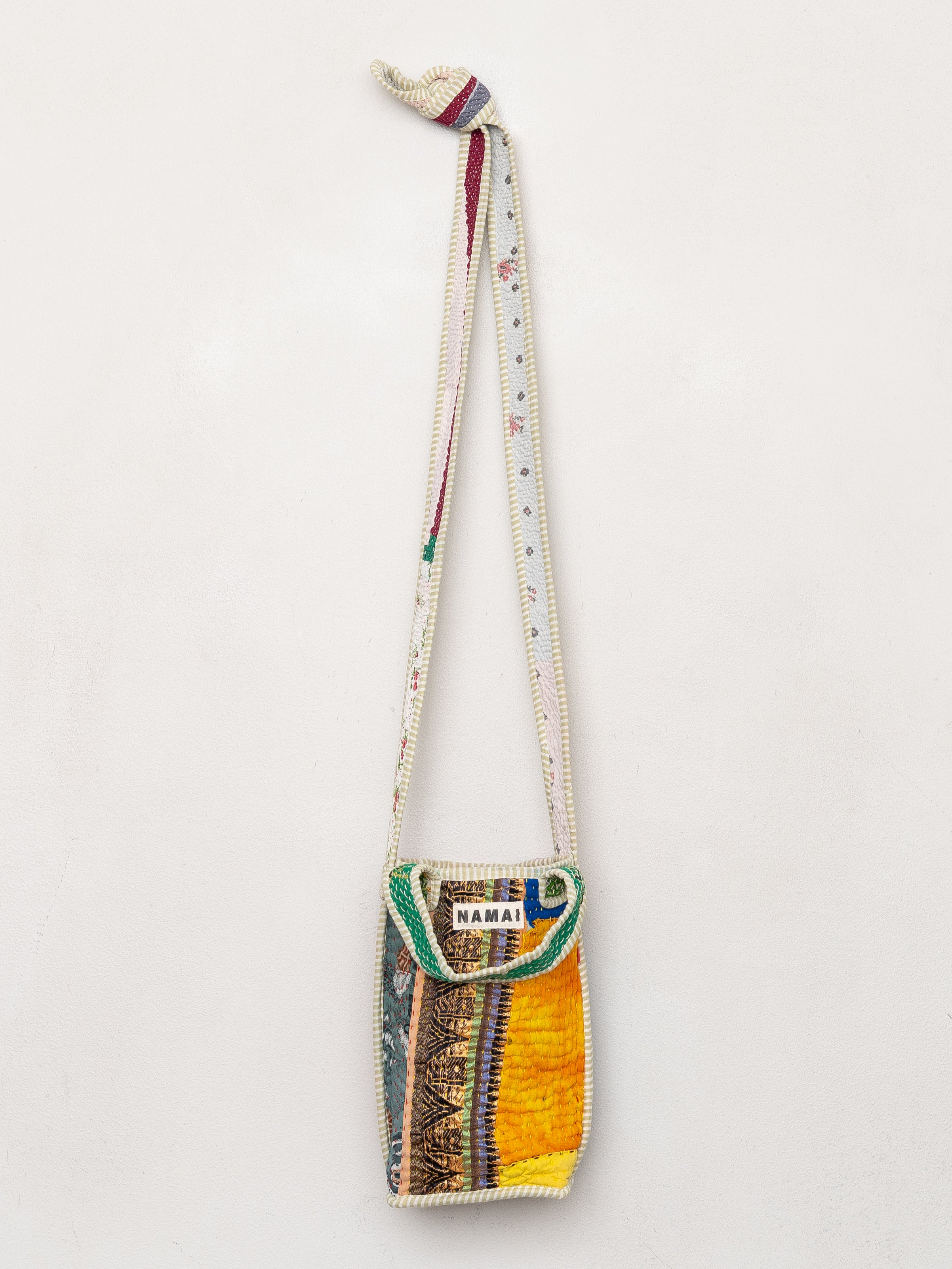 The Xoti Mini Zero-Waste Quilted Kantha Bag