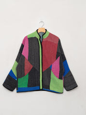 The Ladhiya Quilted Patchwork Kantha Jacket Wholesale