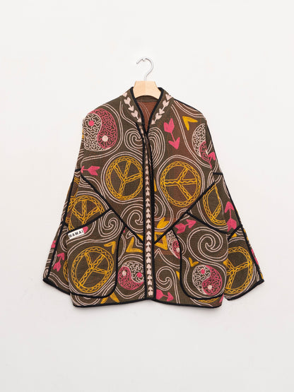 The Ladhiya Suzani Quilted Kantha Jacket