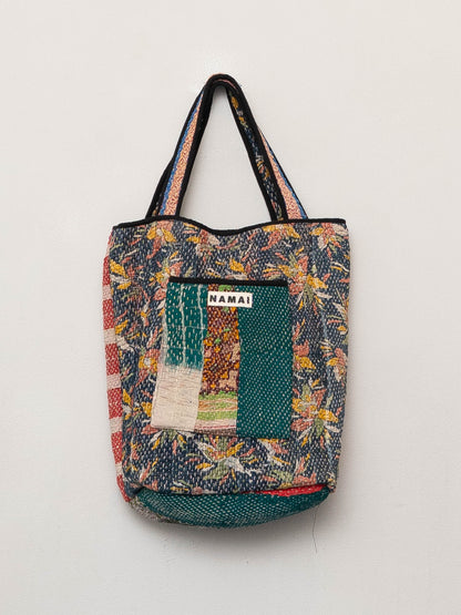 The Xoti II Zero-Waste Quilted Kantha Bag