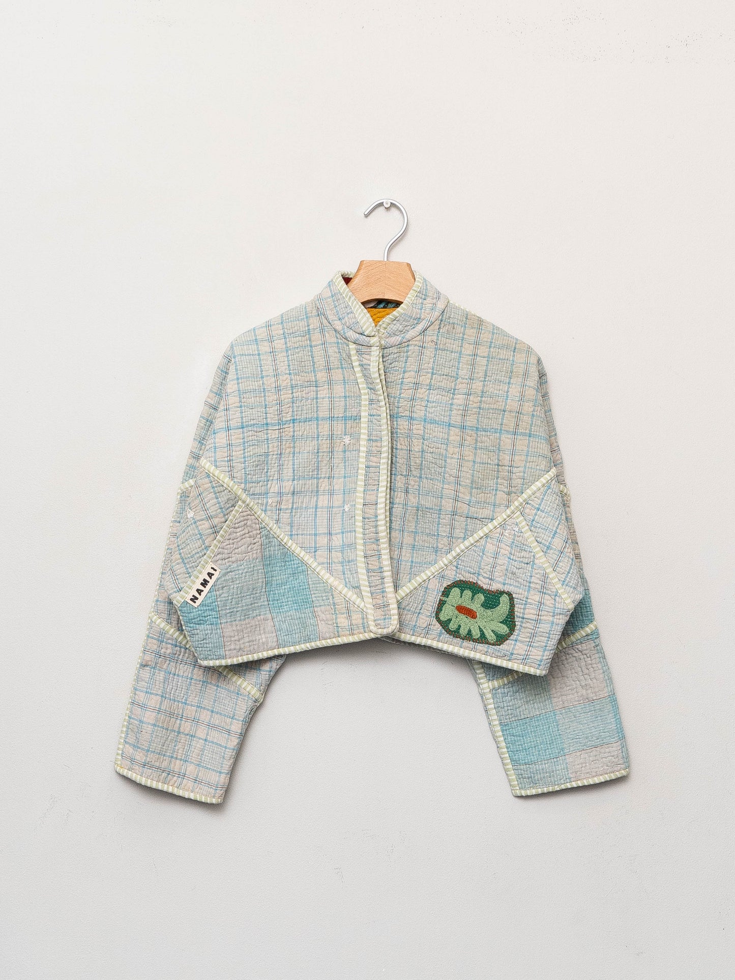 The Kaira Cropped Patchwork Kantha Jacket Wholesale