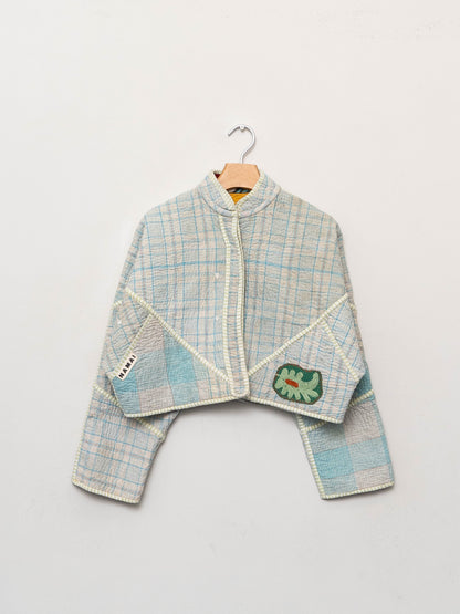 The Kaira Cropped Patchwork Kantha Jacket Wholesale