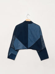 The Kaira Cropped Denim Jacket - Small
