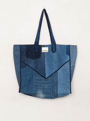 The Pasha Carryall Denim Tote Bag