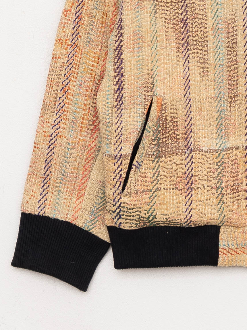 The Veda Quilted One-of-a-Kind Bomber Jacket - Small