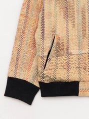The Veda Quilted One-of-a-Kind Bomber Jacket - Small