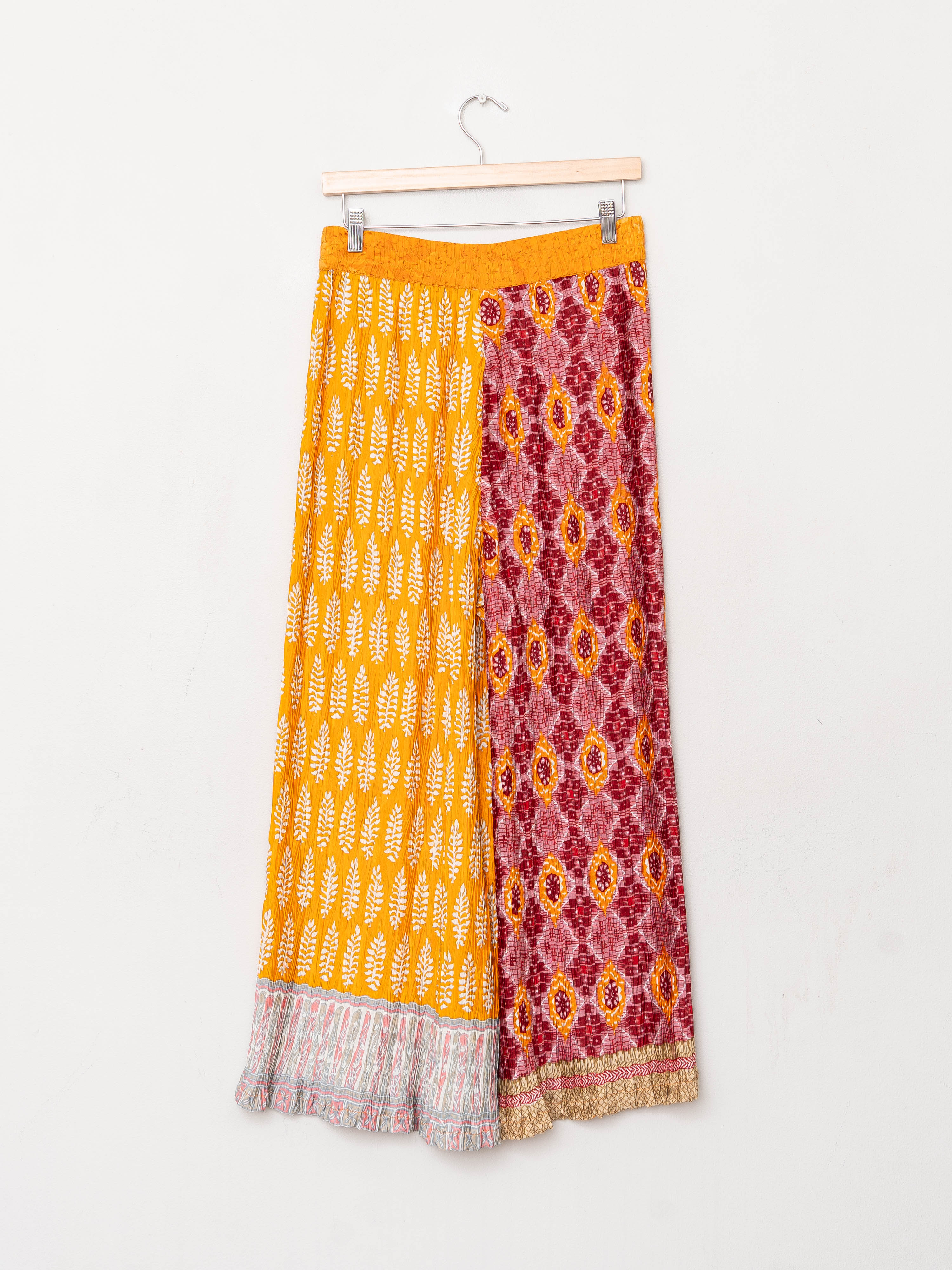 The Tanvi Upcycled Pleated Pant - Medium