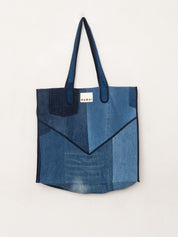 The Pasha Carryall Denim Tote Bag