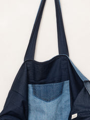 The Pasha Carryall Denim Tote Bag
