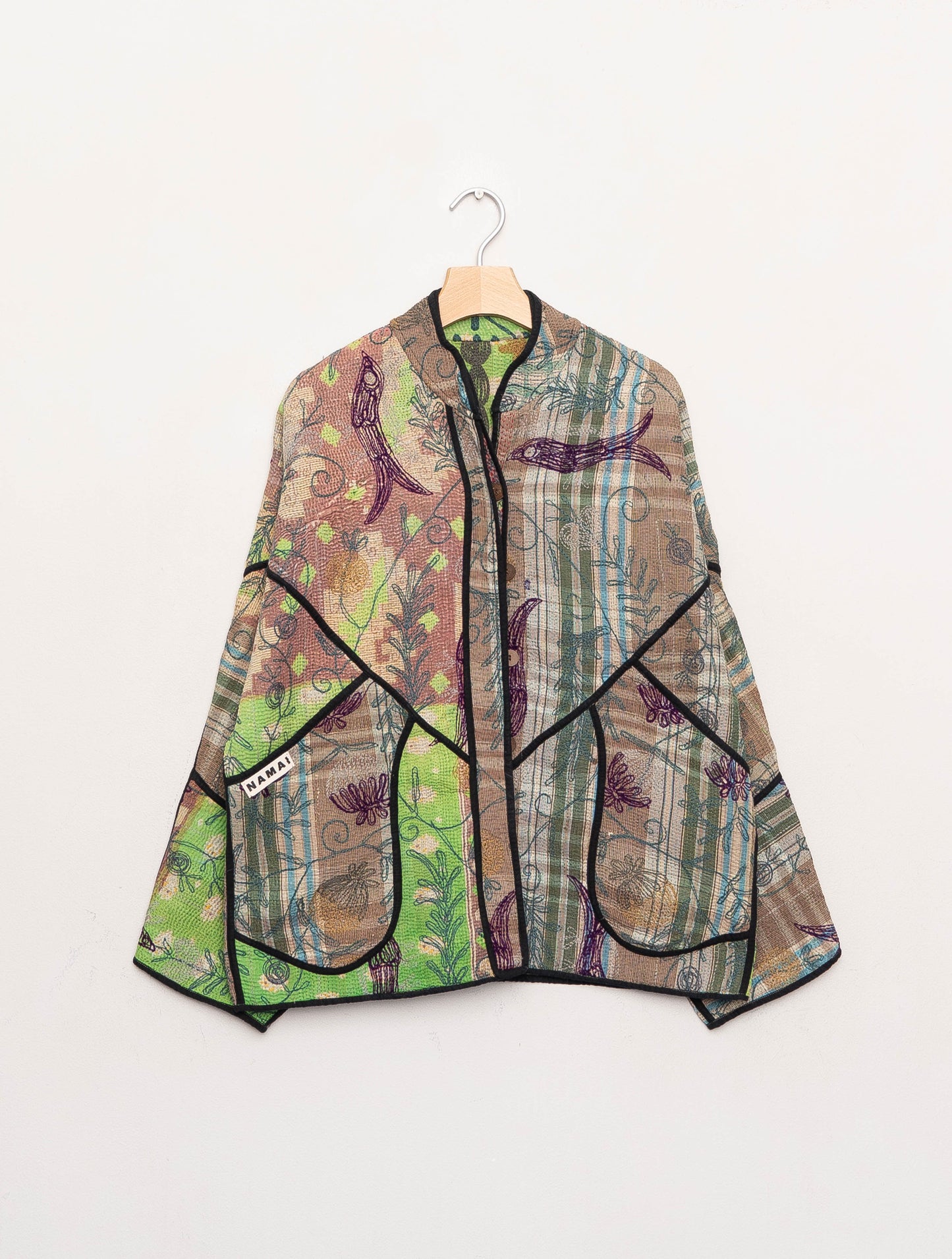 The Ladhiya Suzani Quilted Kantha Jacket