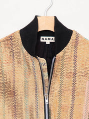 The Veda Quilted One-of-a-Kind Bomber Jacket - Small