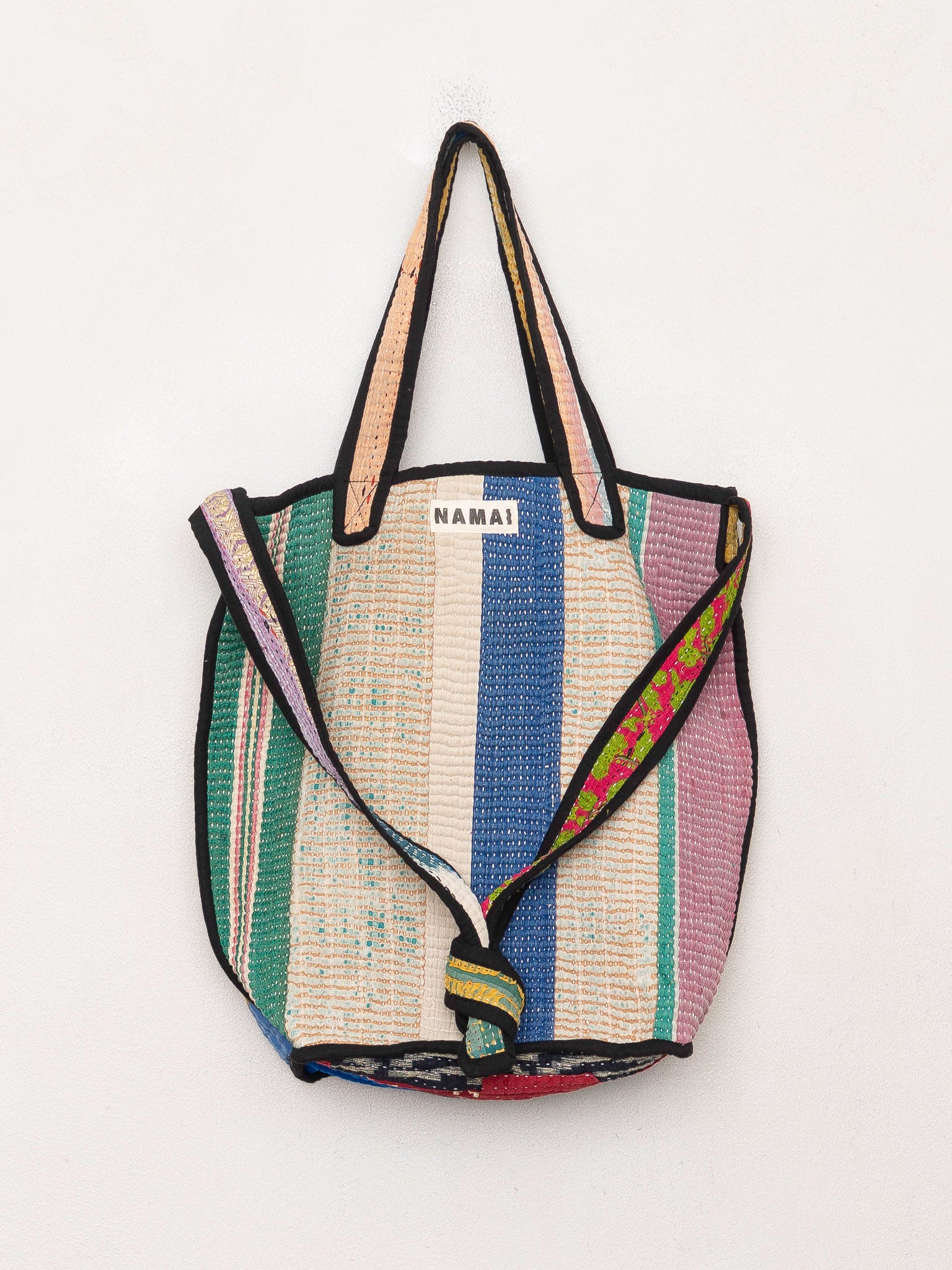 The Xoti II Zero-Waste Quilted Kantha Bag