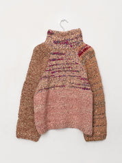 The Vishnu Knitted Silk Roll-Neck Sweater