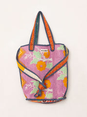 The Xoti II Zero-Waste Quilted Kantha Bag