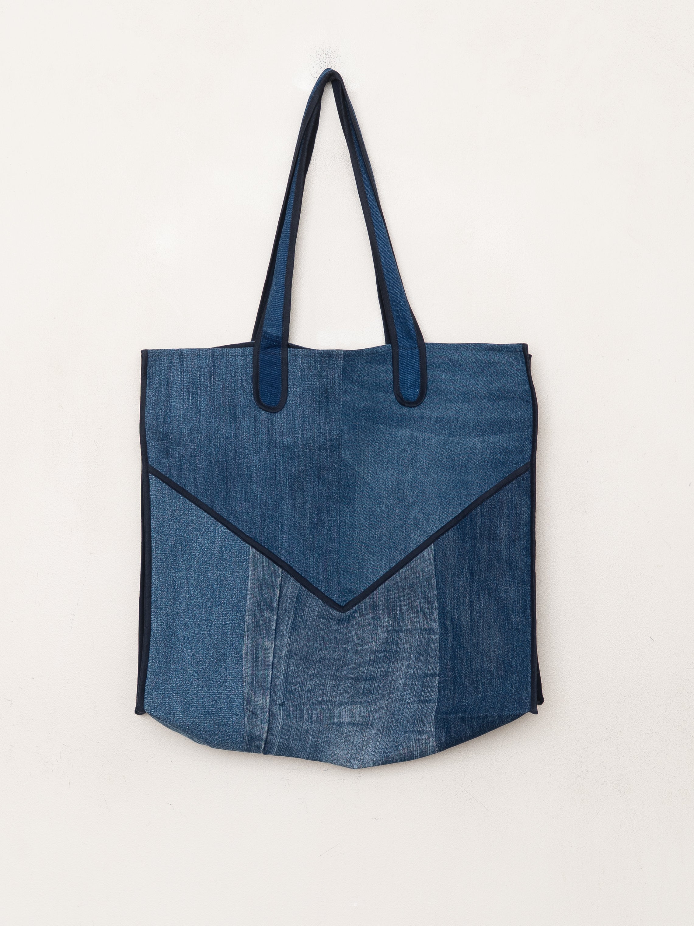 The Pasha Carryall Denim Tote Bag