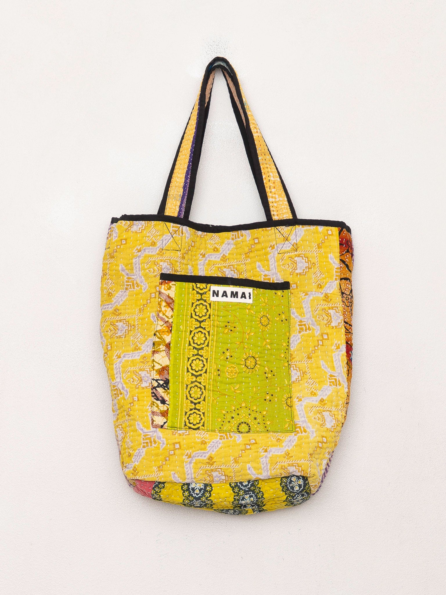 The Xoti II Zero-Waste Quilted Kantha Bag
