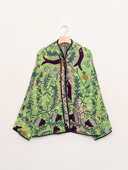 The Ladhiya Suzani Quilted Kantha Jacket