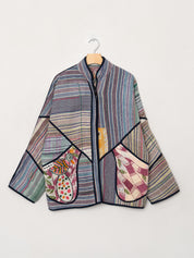 The Ladhiya Suzani Quilted Kantha Jacket